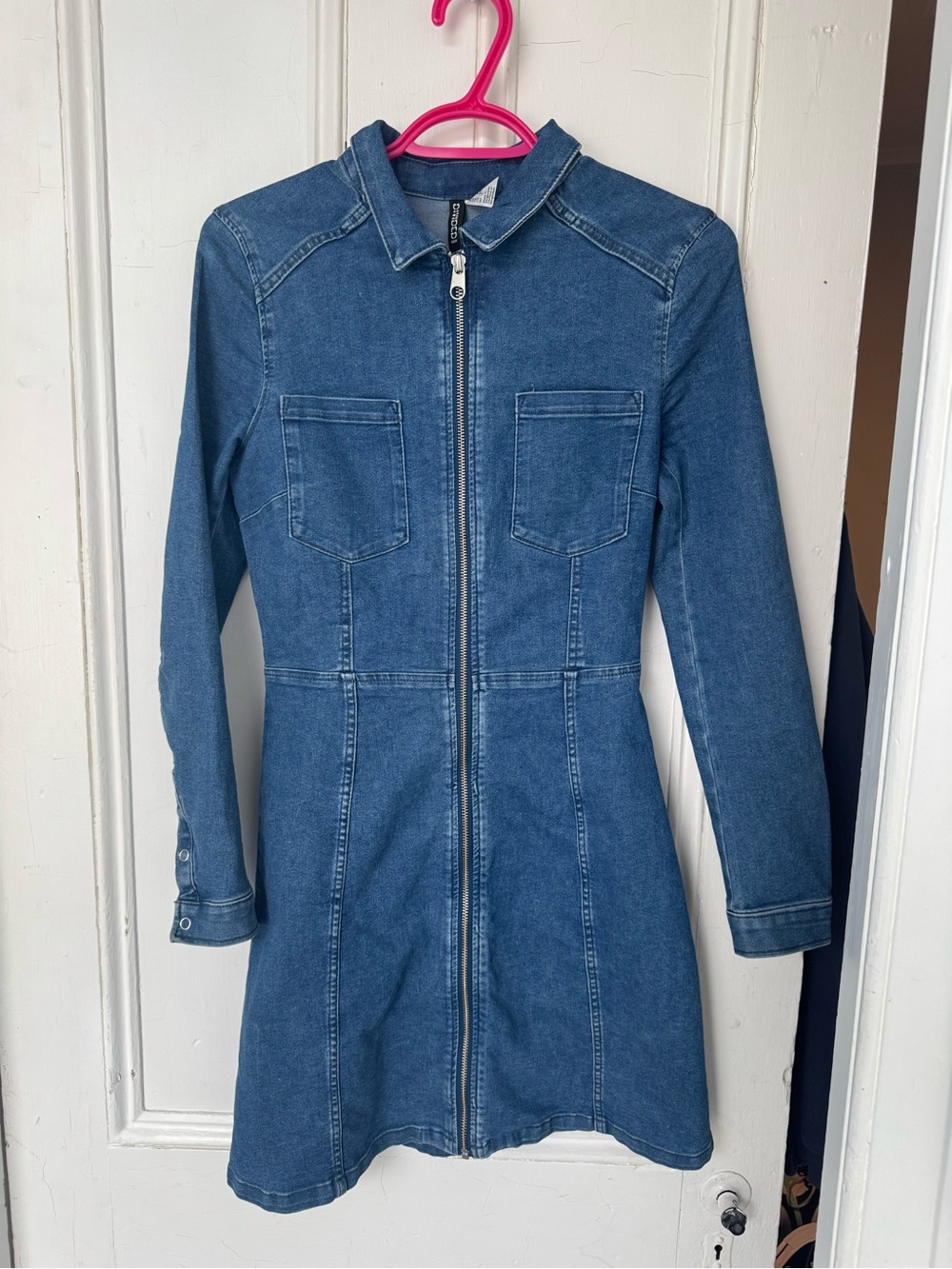 3 H&M denim long sleeve dresses